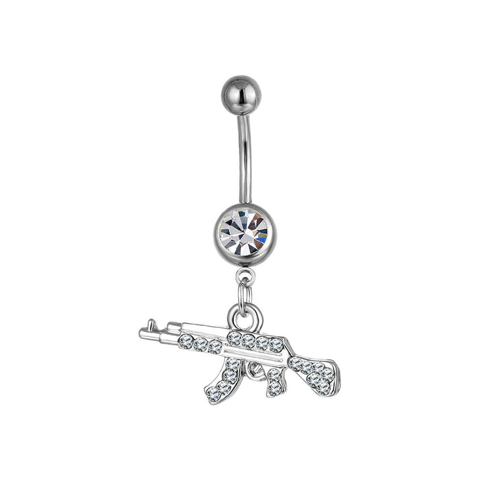 Ak-47 Navel Ring
