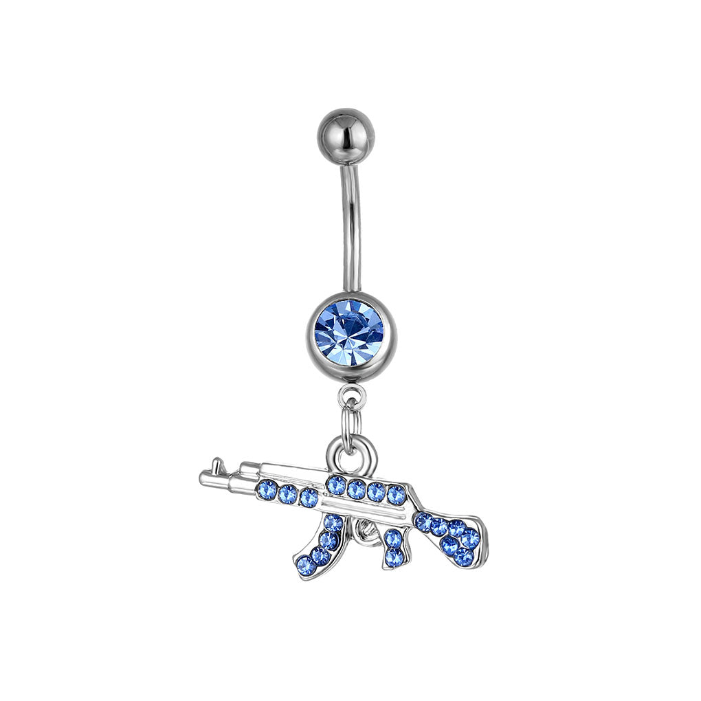 Ak-47 Navel Ring