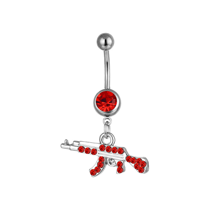 Ak-47 Navel Ring