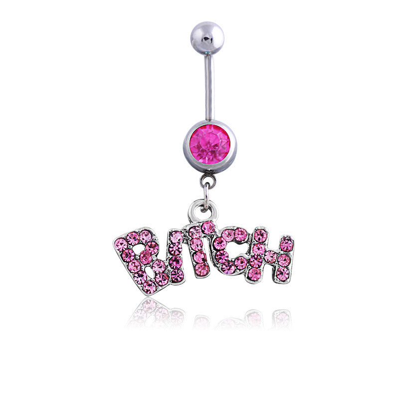 B*tch Navel Ring