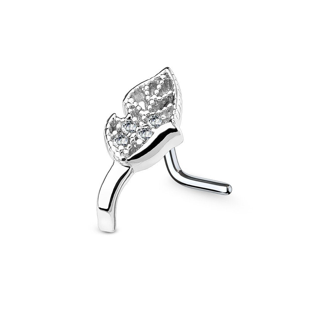 Leaf Nose Ring - Body Party Jewels